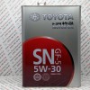 Масло моторное Toyota 5w30 SN 4л (Toyota) - Автомаркет Тойотавод-Продажа Запчастей Тойота в Екатеринбурге